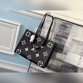 LV Артикул： M45495 Средняя сумка OnTheGo Мотив Monogram нанесен