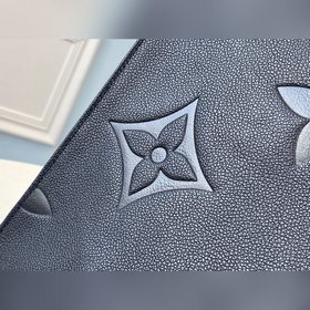 LV Модель M44576 Сумка ONTHEGO из кожи темно-синего цвета Эта су