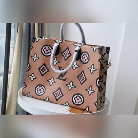 LV ONTHEGO Новая сумка с леопардовым принтом Артикул M45815 Для 