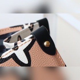 LV ONTHEGO Новая сумка с леопардовым принтом Артикул M45815 Для 