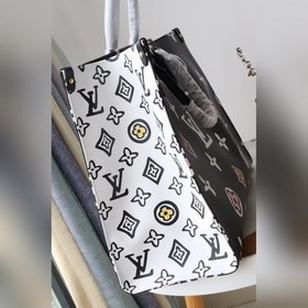 LV ONTHEGO с леопардовым принтом Новая сумка Модель M45815 Для 