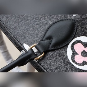 LV ONTHEGO с леопардовым принтом Новая сумка Модель M45815 Для 