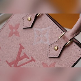 LV Артикул： M80449 Градиентный розовый Розовая кожа, сумка для н