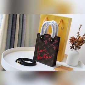 LV Артикул： M80839 Сердце PETIT SAC PLAT Мини-тоут Мини-версия