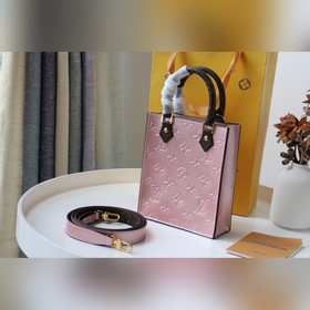 LV Модель： M90564/M69442 Лакированная кожа Сумка PETIT SAC PLAT 
