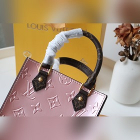 LV Модель： M90564/M69442 Лакированная кожа Сумка PETIT SAC PLAT 