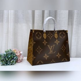 LV Модель M44576 Сумка ONTHEGO Для работы, покупок или поездки на