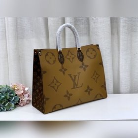 LV Модель M44576 Сумка ONTHEGO Для работы, покупок или поездки на