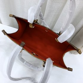 LV Модель M44579 M44576 Маленькая сумка ONTHEGO Для ручной работ