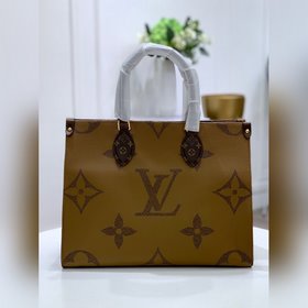 LV Модель M44579 M44576 Маленькая сумка ONTHEGO Для ручной работ