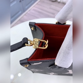 LV Артикул： M45659 Черная сумка Onthego Small Tote Вдохновленная 