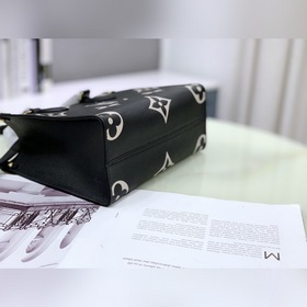 LV Артикул： M45659 Черная сумка Onthego Small Tote Вдохновленная 