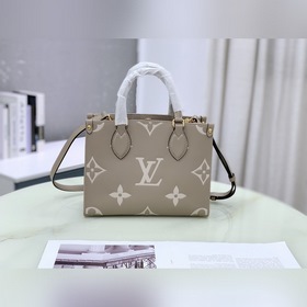 LV Артикул： M45779 Сумка Onthego Small Tote в цвете слоновой кос