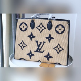 LV Модель： M57644 Большой размер Сумка OnTheGo Ткань Monogram Ra