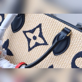 LV Модель： M57644 Большой размер Сумка OnTheGo Ткань Monogram Ra