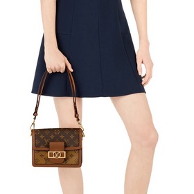 LV Полотно Monogram и Monogram Reverse Гладкая отделка из телячь