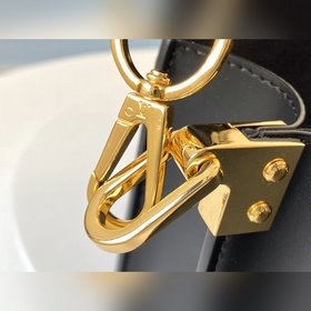 LV Модель M57172 Черная сумка через плечо с узором «Old Flower» Н