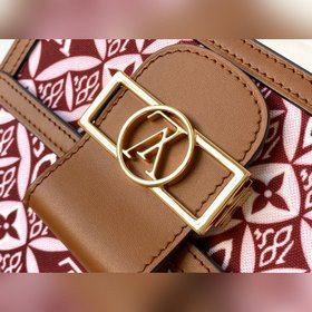 LV модель M57172 Сумка через плечо цвета землистого желтого с узо