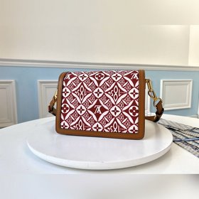 LV модель M57172 Сумка через плечо цвета землистого желтого с узо