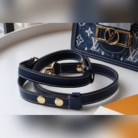 LV Артикул： M59716 Кожаная сумка Dauphine среднего размера в цве