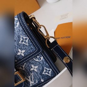 LV Артикул： M59716 Кожаная сумка Dauphine среднего размера в цве