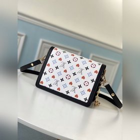 LV Модель M44391 Покерная серия Дафни Почтальон Белый Серия Crui