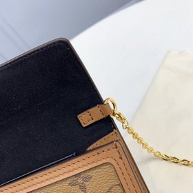Сумка LV DAUPHINE, модель M68746, желтый цветок. Новый ретро-эсте