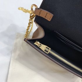 Сумка LV DAUPHINE, модель M68746, желтый цветок. Новый ретро-эсте