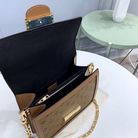 Сумка LV DAUPHINE, модель M44391, желтая, Новая сумка из классиче