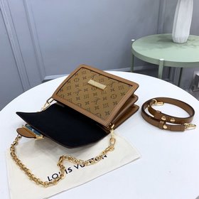 Сумка LV DAUPHINE, модель M44391, желтая, Новая сумка из классиче