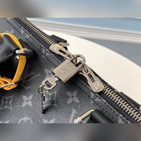 LV Модель M40569 Коричневая сумка Keepall 45 с плечевым ремнем Из