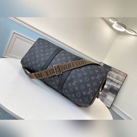 LV Модель M40569 Коричневая сумка Keepall 45 с плечевым ремнем Из