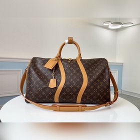 LV Модель M44474, дорожная сумка KEEPALL 50 (с плечевым ремнем) А