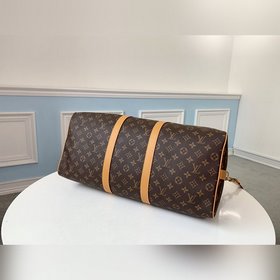 LV Модель M44474, дорожная сумка KEEPALL 50 (с плечевым ремнем) А