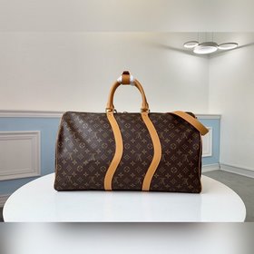 LV Модель M44474, дорожная сумка KEEPALL 50 (с плечевым ремнем) А