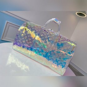 LV L. Keepall 50 лазерная сумка для путешествий, модель 53271, ог