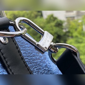 LV Артикул： N50069 Синяя сумка KEEPALL BANDOULIèRE 50 Эта сумка 