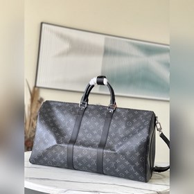 LV Модель： M40568 Черный с цветочным узором Дорожная сумка Вмест