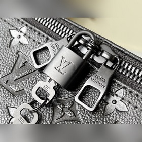 LV Модель： M44470 Кожаная сумка для путешествий с тиснением Изго
