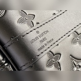LV Модель： M44810 Keepall Bandoulière 50 Кожа Monogram Shadow с