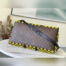 LV Модель： M45069 Желтый ворс. Классическая дорожная сумка в инт