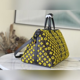 LV Модель： M45069 Желтый ворс. Классическая дорожная сумка в инт