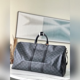 LV Модель： M45605 Черный с цветочным узором Дорожная сумка Вмес