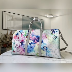 LV Артикул： M45758 KEEPALL BANDOULIèRE 50 Дорожная сумка, чернил