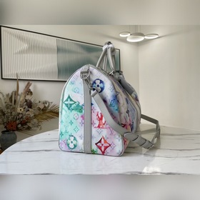 LV Артикул： M45758 KEEPALL BANDOULIèRE 50 Дорожная сумка, чернил