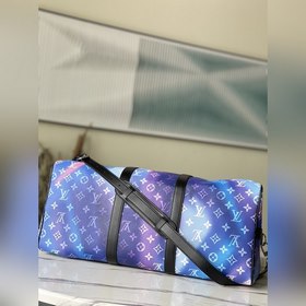 LV Артикул： M45758 Keepall 50 BANDOULIèRE с мягкой сумкой для пу