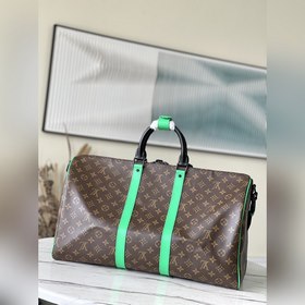 LV Модель： M46259 Дорожная сумка из прочного полотна Кожаные де