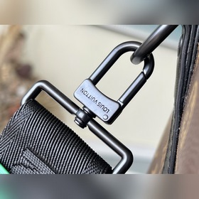 LV Модель： M46259 Дорожная сумка из прочного полотна Кожаные де