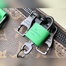 LV Модель： M46259 Дорожная сумка из прочного полотна Кожаные де