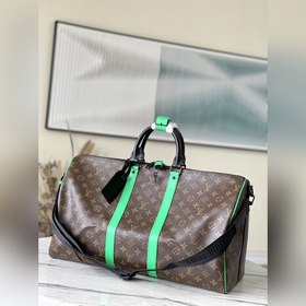 LV Модель： M46259 Дорожная сумка из прочного полотна Кожаные де